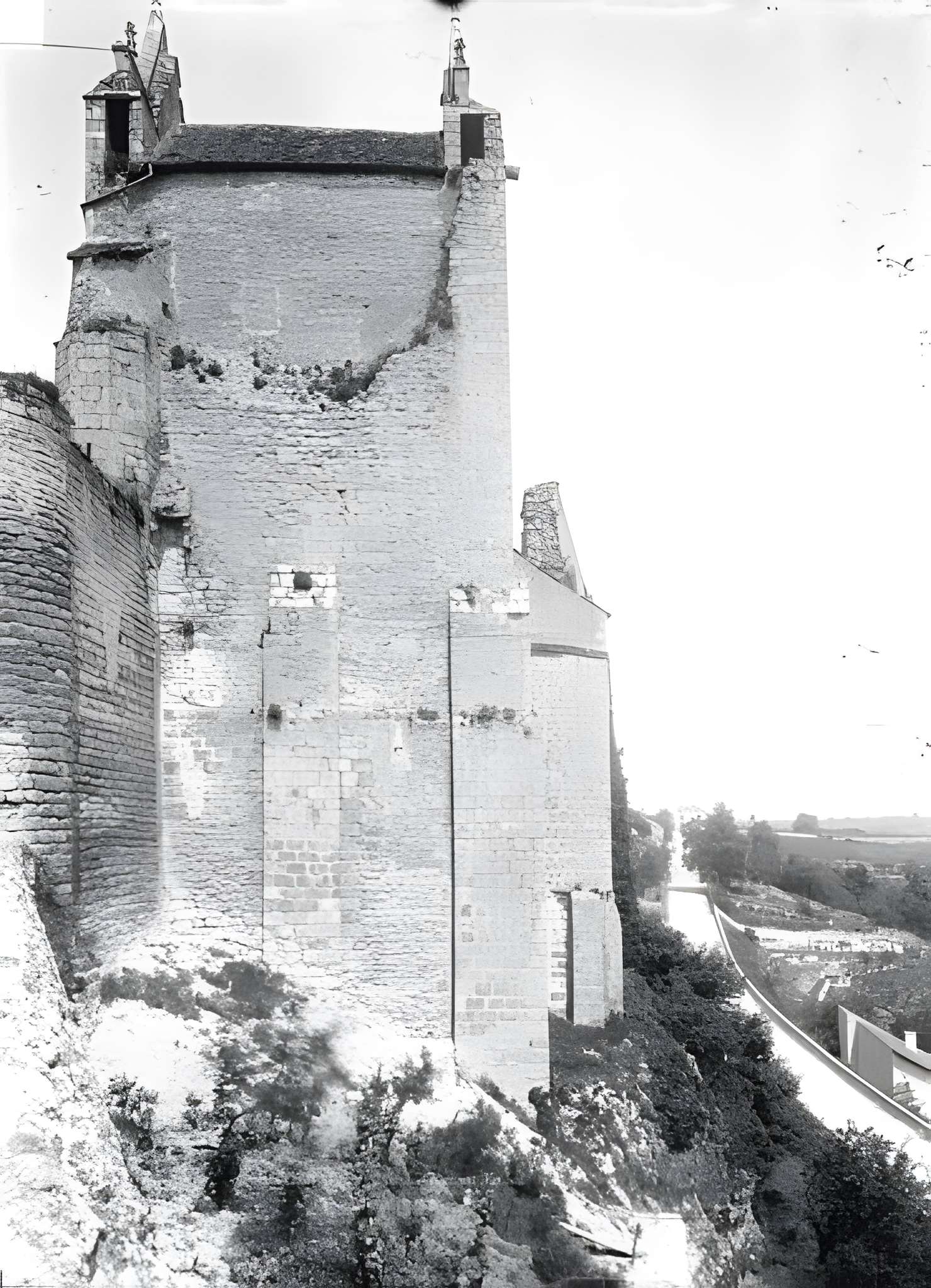Château d'Harcourt à Chauvigny