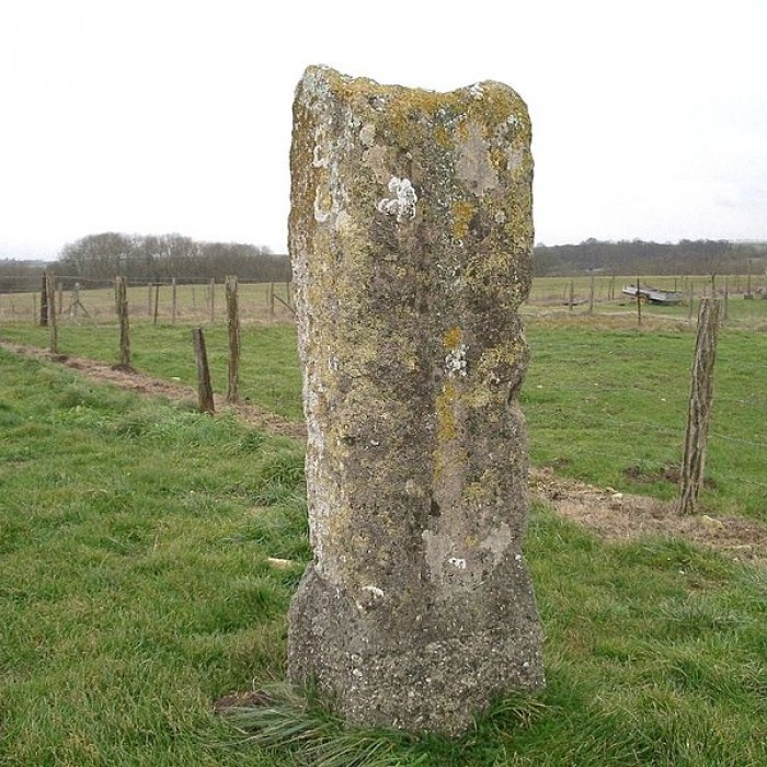 Photo de Menhir des Demoiselles à Colombiers-sur-Seulles