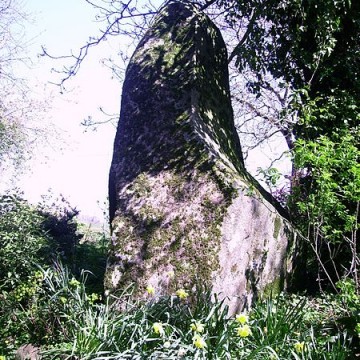 menhir du perron de passais la conception