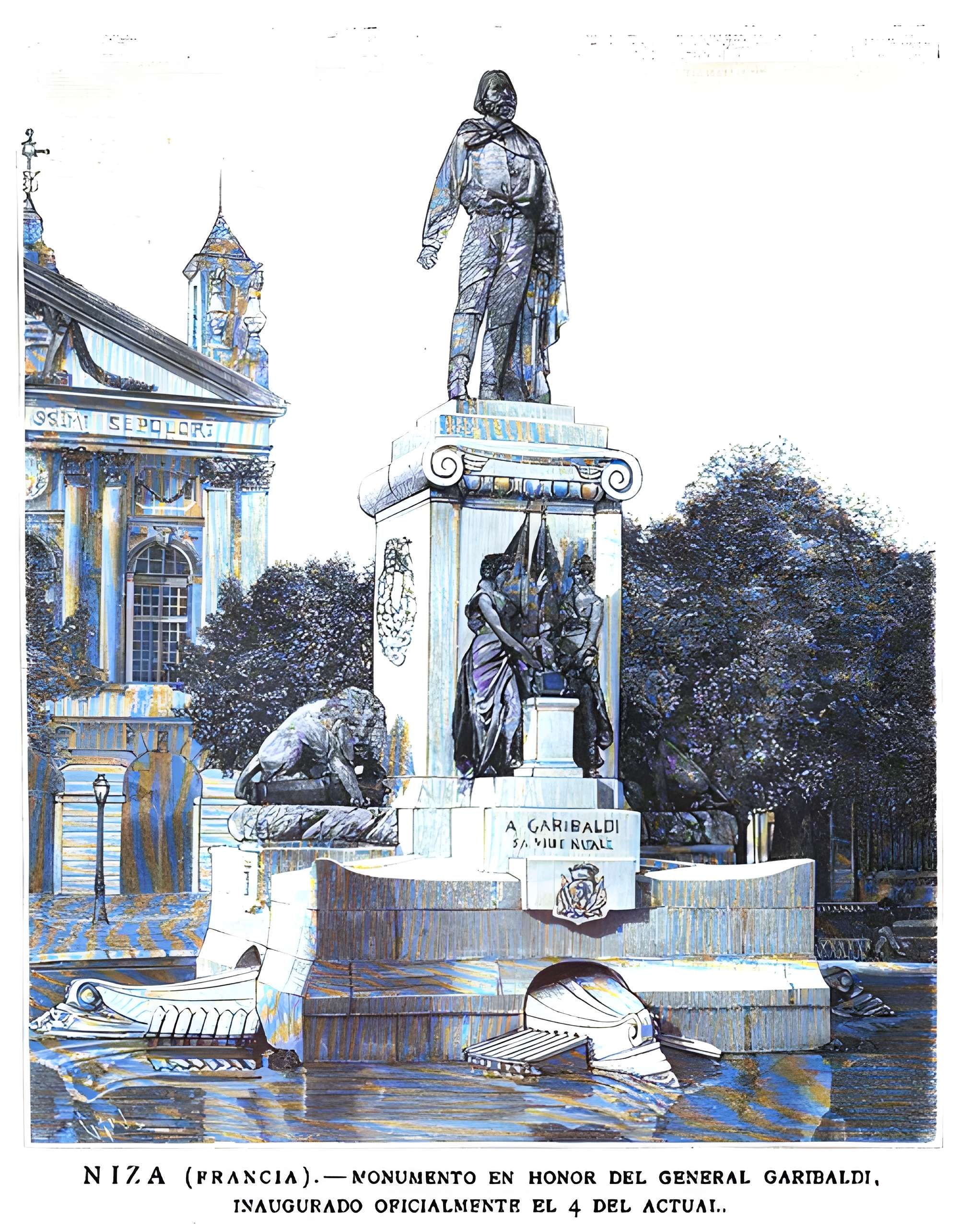 Monument à Garibaldi de Nice 