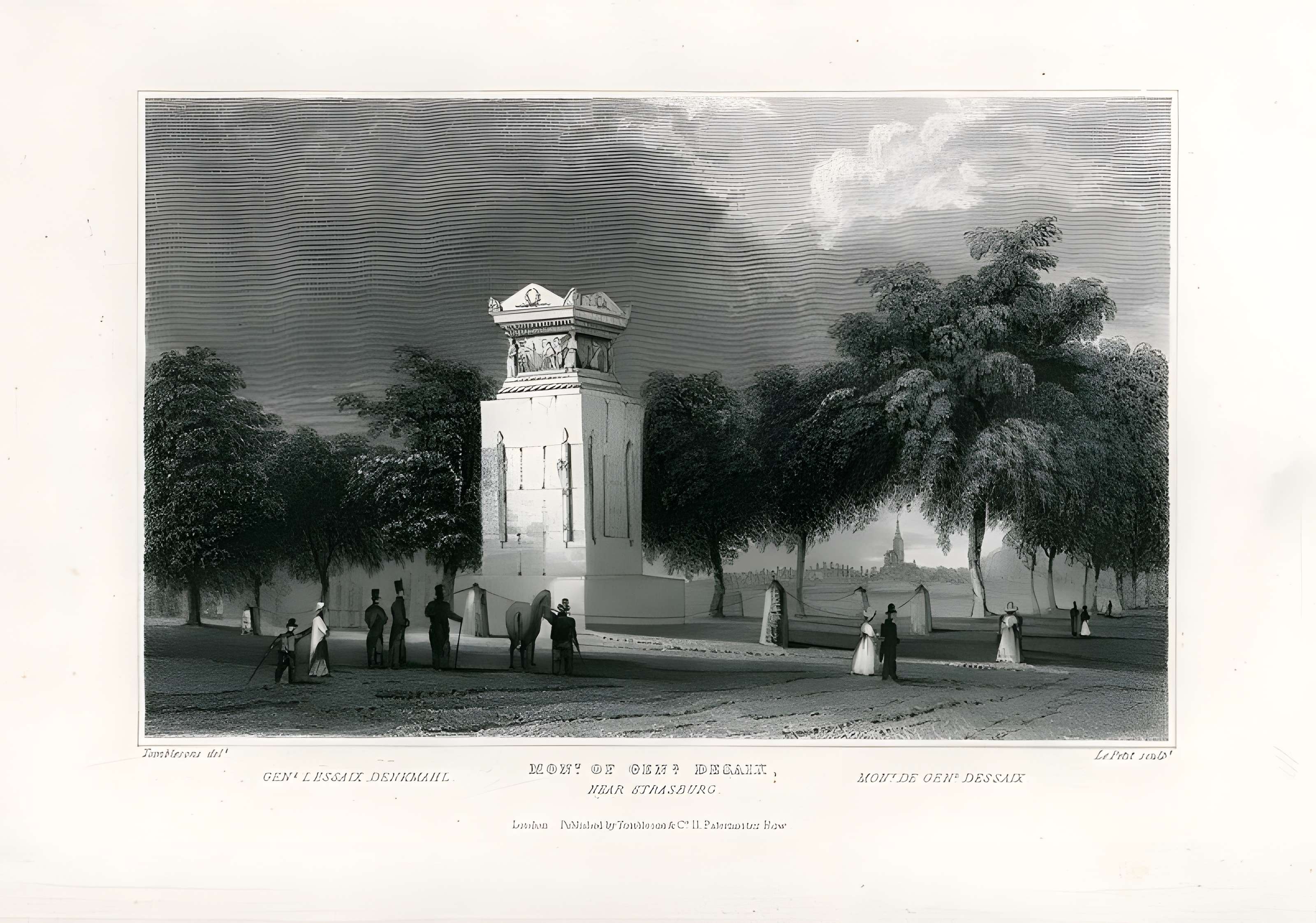 Monument du général Desaix à Strasbourg