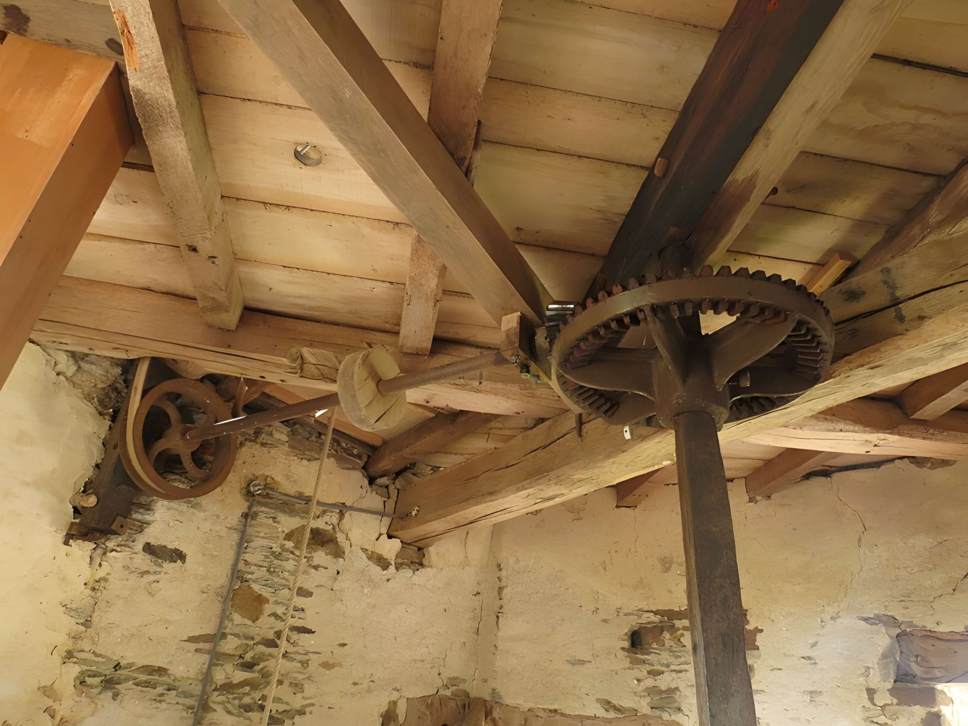 Moulin à vent des Gués à Fontaine-Couverte