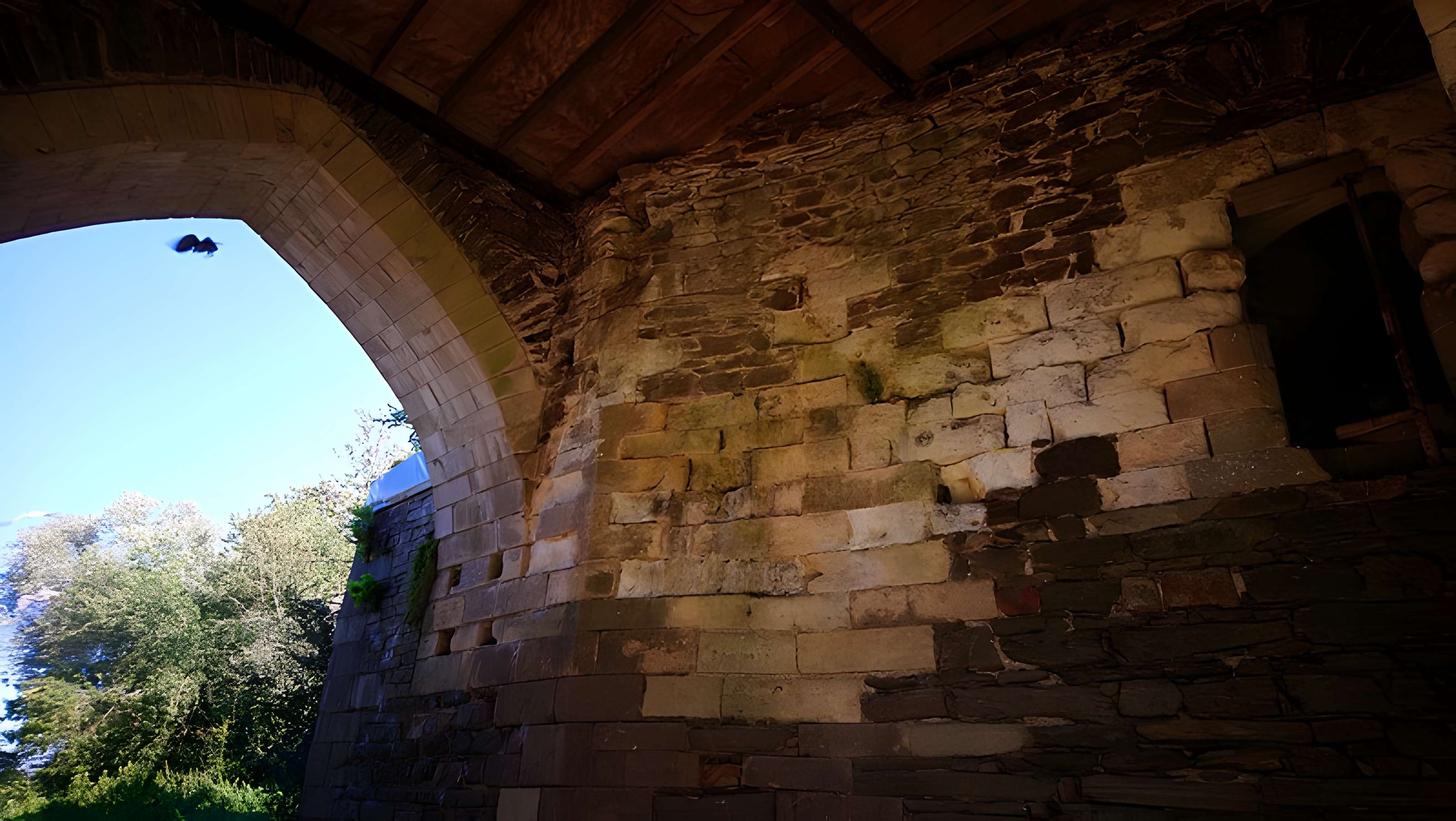 Moulins pendus dits péage fortifié