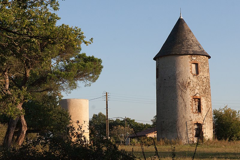 Photo de Moulins à vent de Péronne à Chanteloup-les-Bois