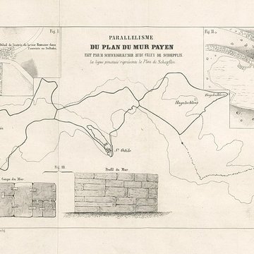 Mur païen du mont Sainte-Odile à Ottrott
