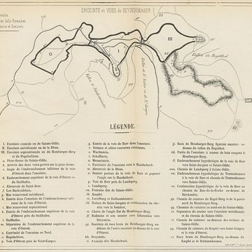 Mur païen du mont Sainte-Odile à Ottrott