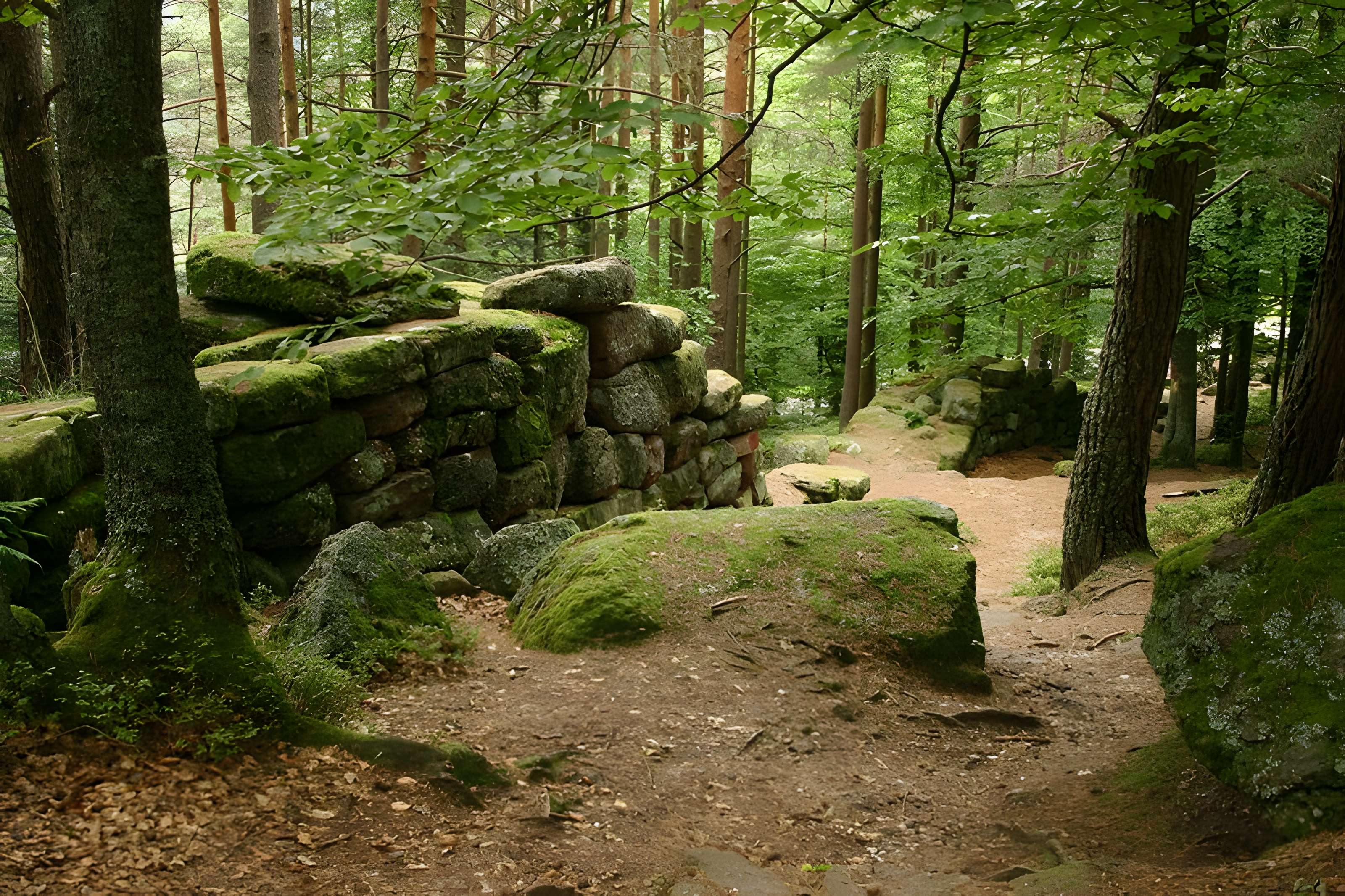 Mur païen du mont Sainte-Odile à Ottrott 