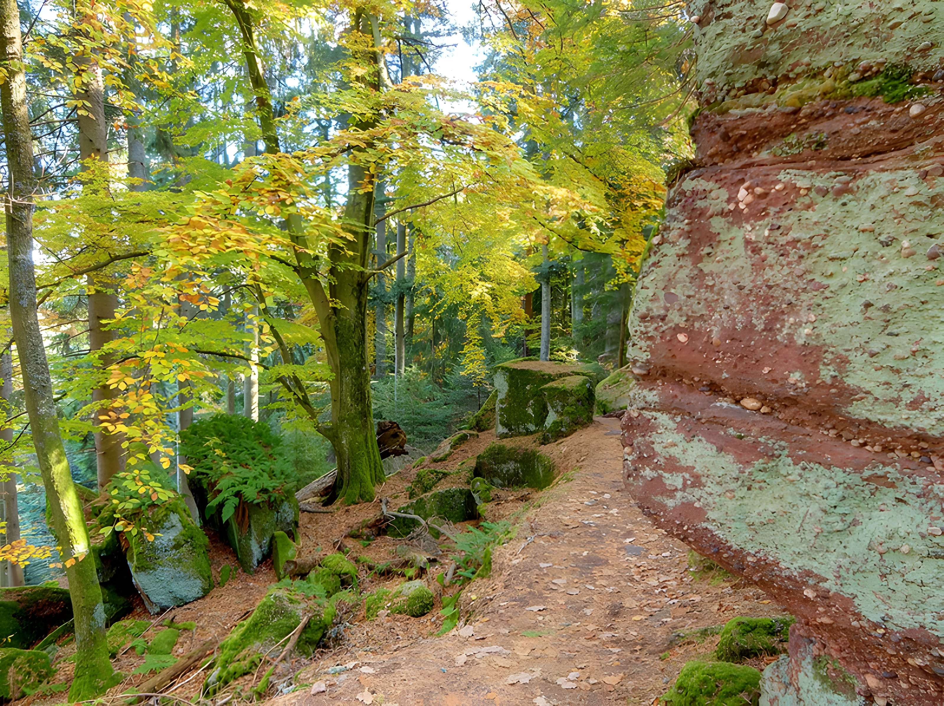 Mur païen du mont Sainte-Odile à Ottrott