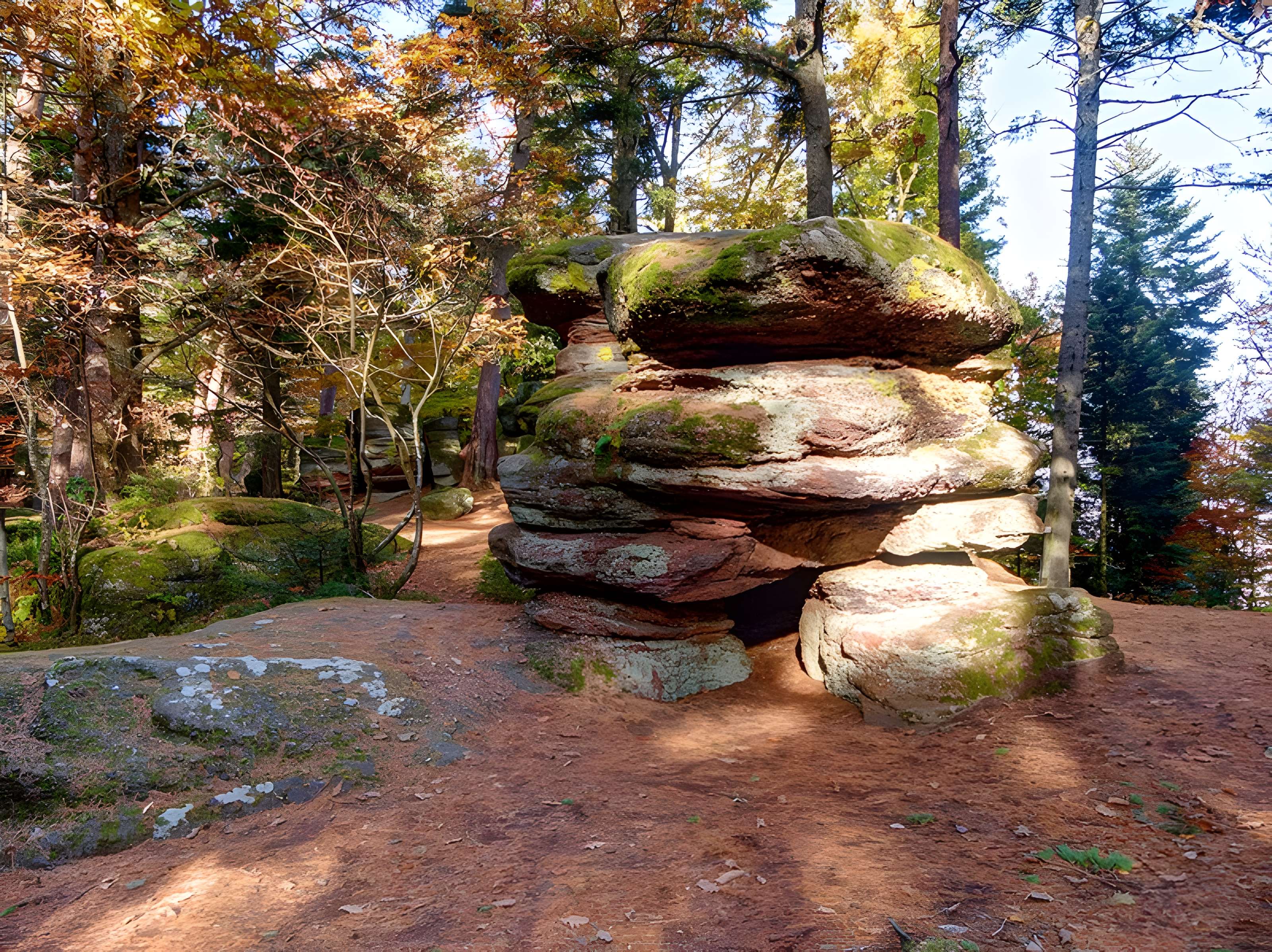 Mur païen du mont Sainte-Odile à Ottrott