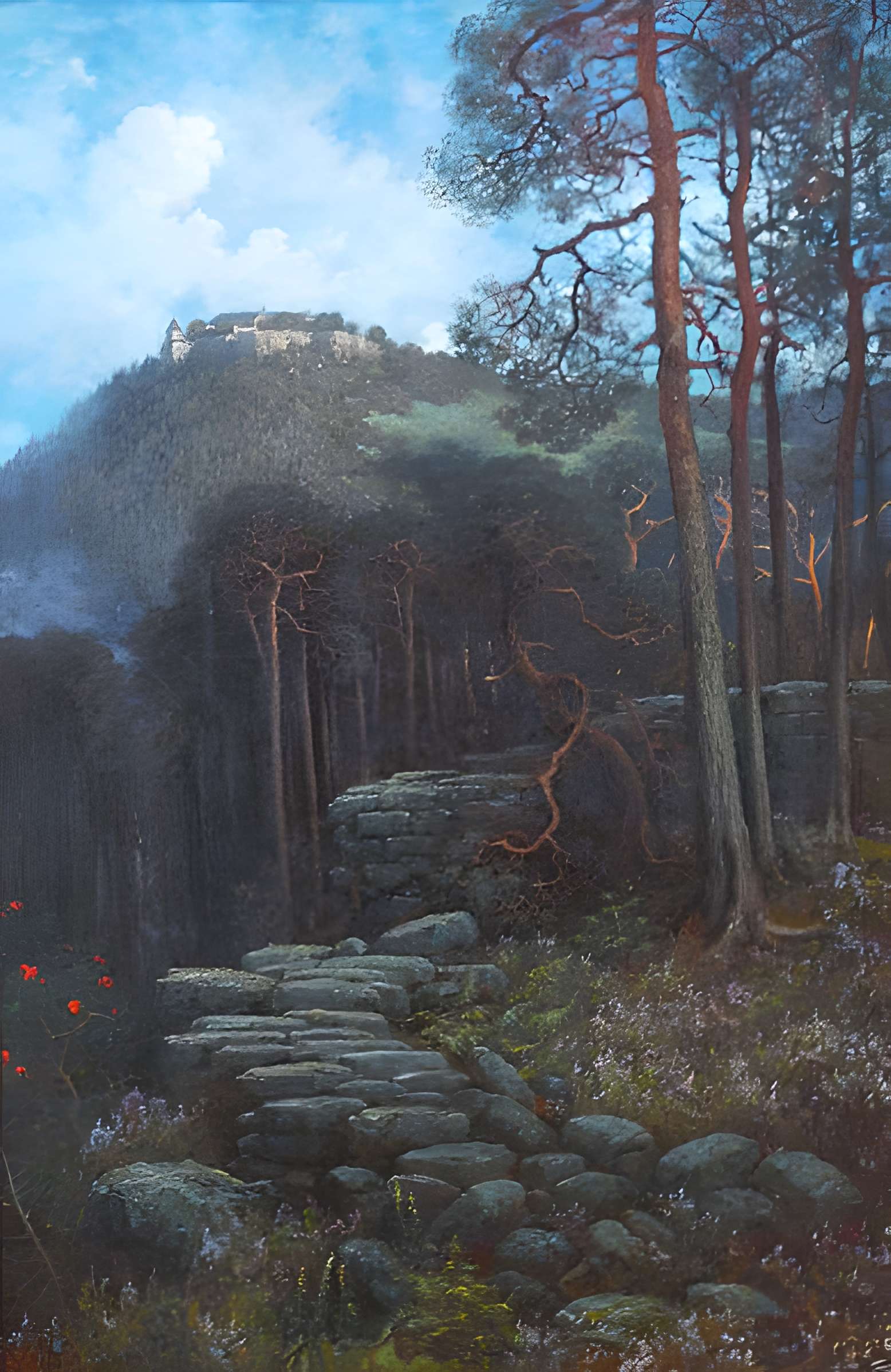 Mur païen du mont Sainte-Odile à Ottrott