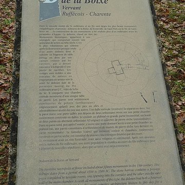 Nécropole de la Boixe à Vervant