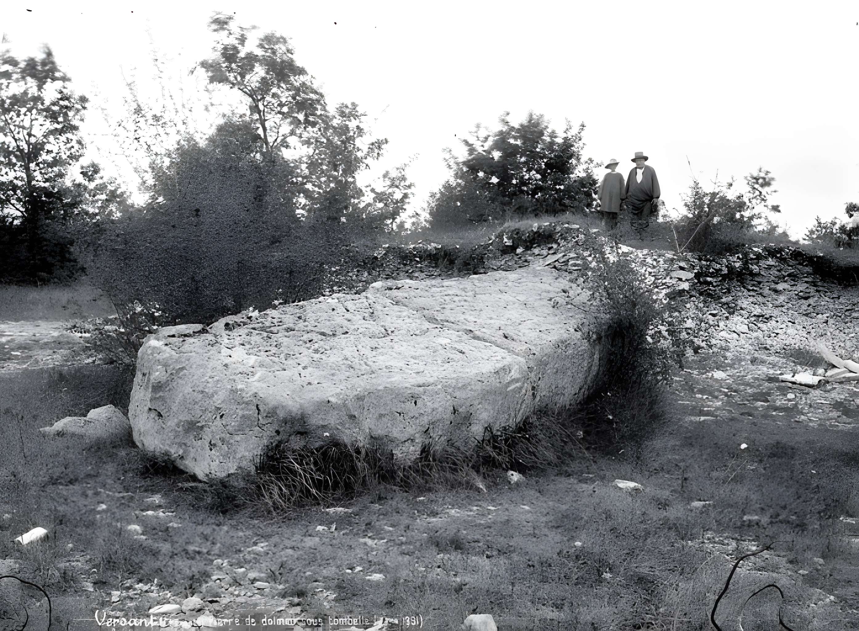Nécropole de la Boixe à Vervant