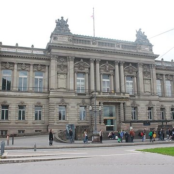 Palais de la diète dAlsace-Lorraine à Strasbourg
