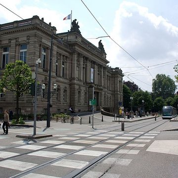 Palais de la diète dAlsace-Lorraine à Strasbourg