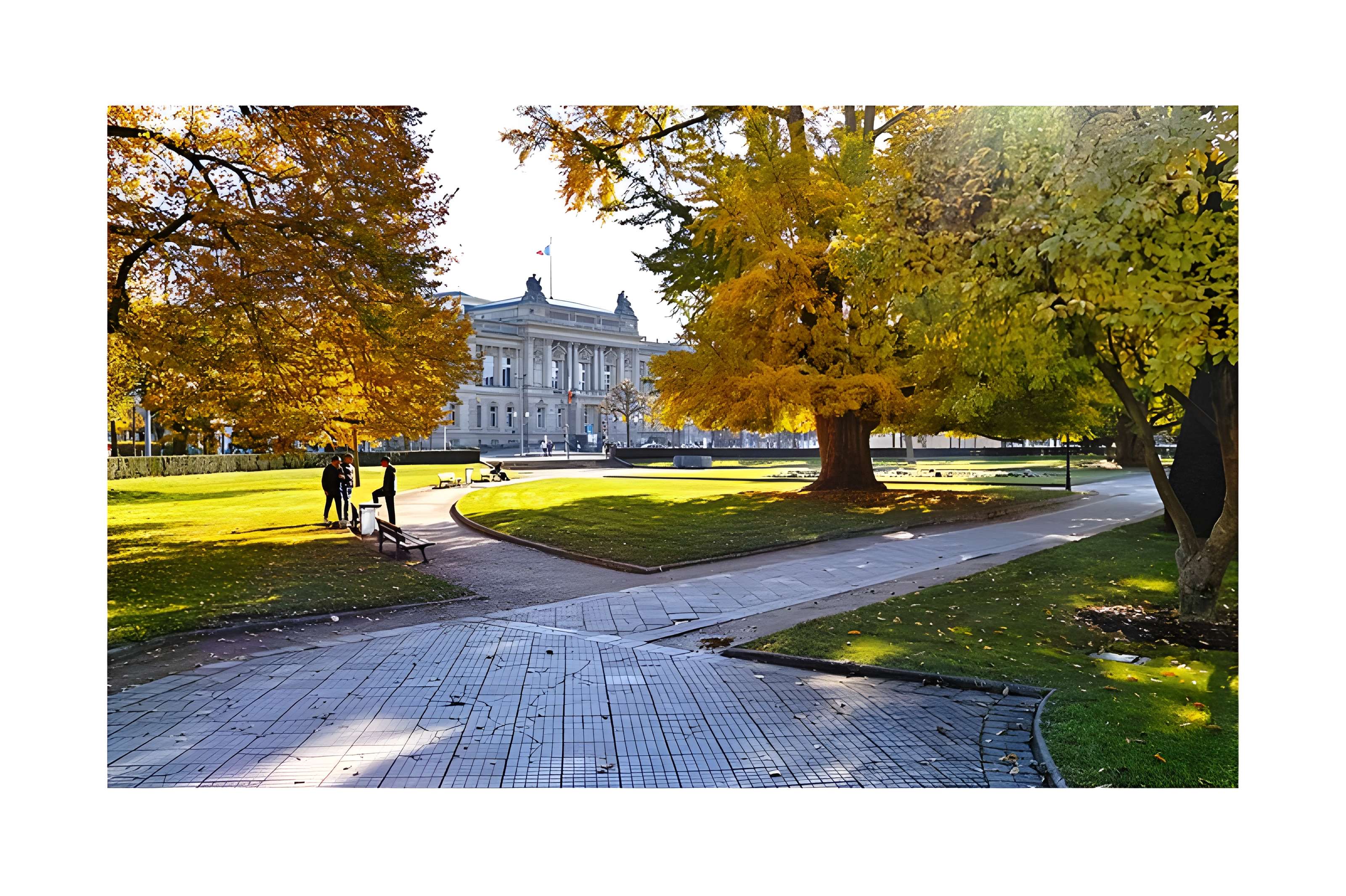 Palais de la diète d'Alsace-Lorraine à Strasbourg