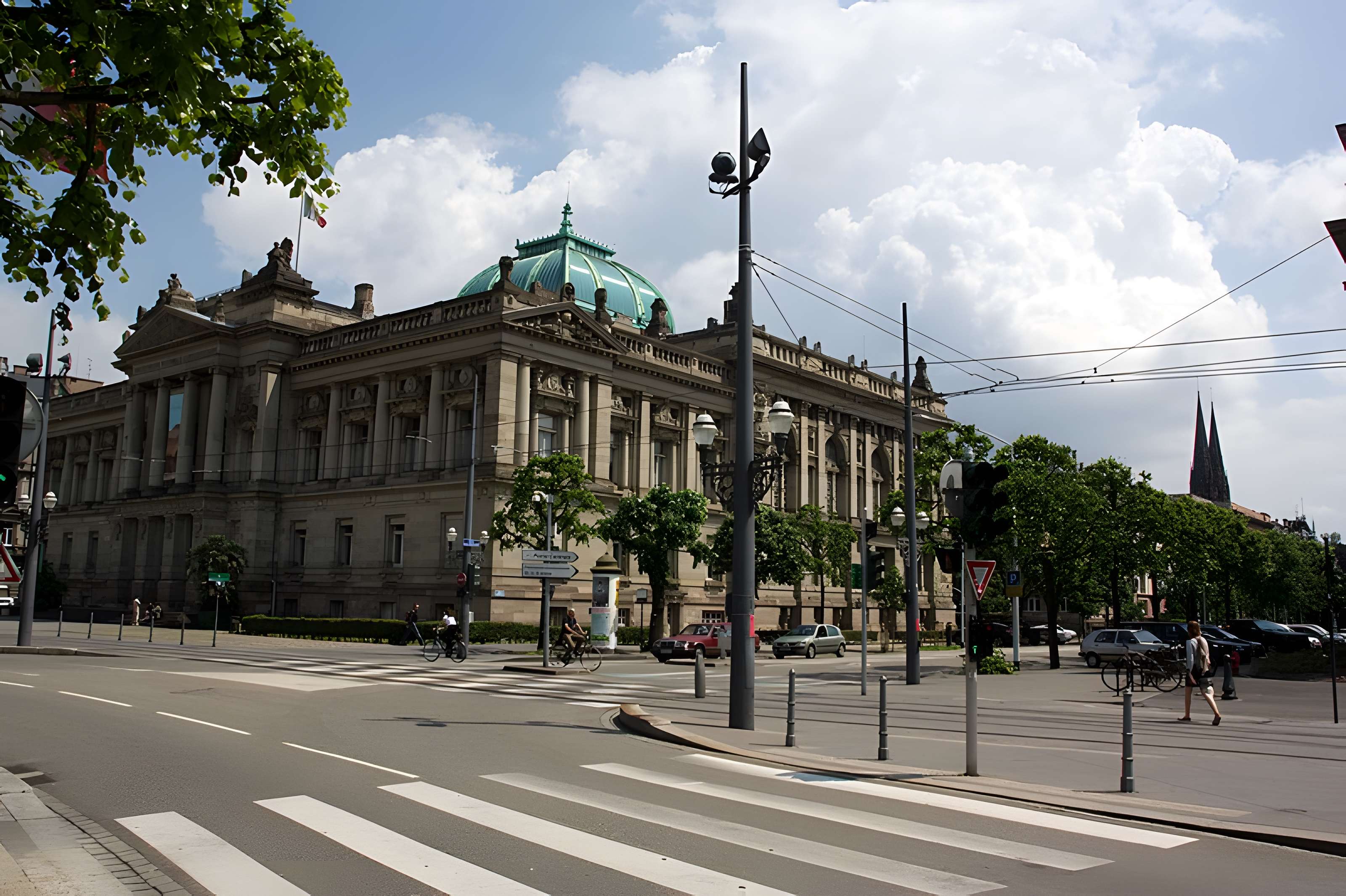 Palais de la diète d'Alsace-Lorraine à Strasbourg
