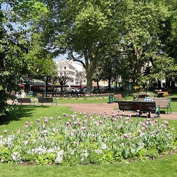 Parc floral des Thermes à Aix-les-Bains