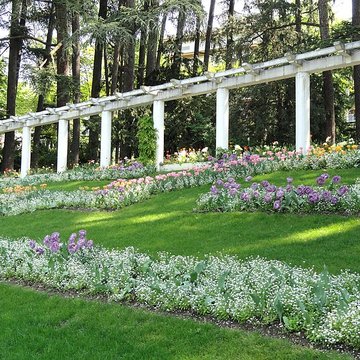 Parc floral des Thermes à Aix-les-Bains