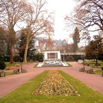 Parc floral des Thermes à Aix-les-Bains