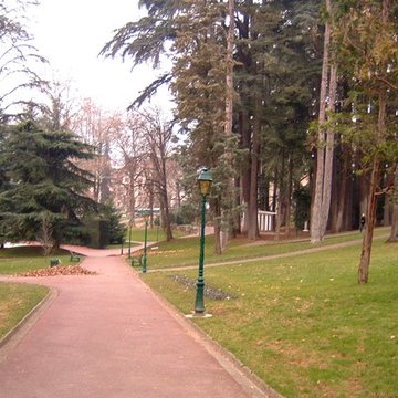 Parc floral des Thermes à Aix-les-Bains