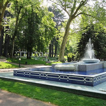Parc floral des Thermes à Aix-les-Bains