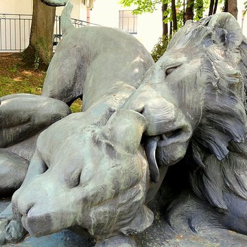 Parc floral des Thermes à Aix-les-Bains