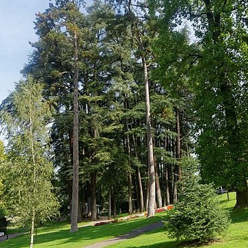 Parc floral des Thermes à Aix-les-Bains