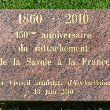Parc floral des Thermes à Aix-les-Bains