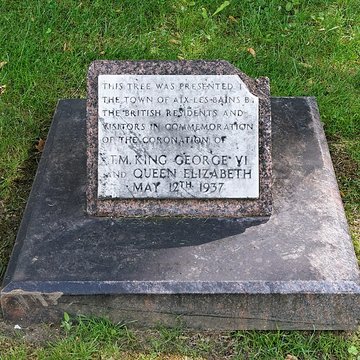 Parc floral des Thermes à Aix-les-Bains