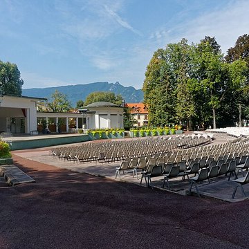 Parc floral des Thermes à Aix-les-Bains