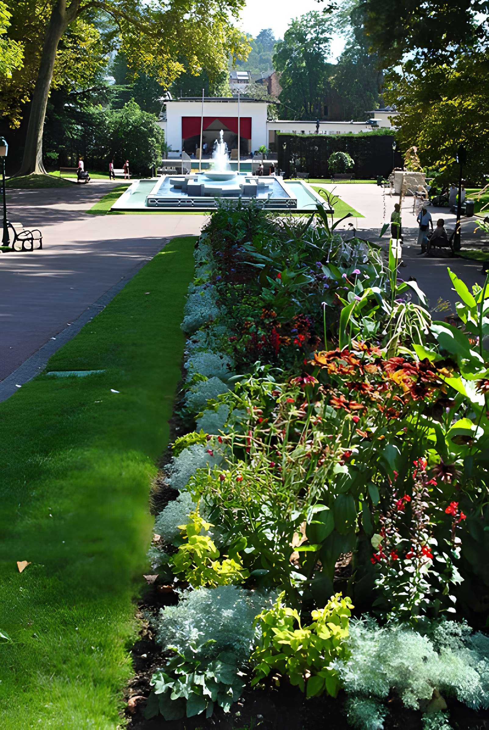 Parc floral des Thermes à Aix-les-Bains