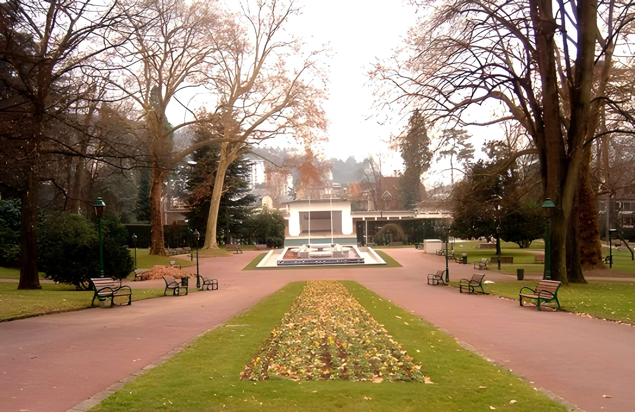 Parc floral des Thermes à Aix-les-Bains