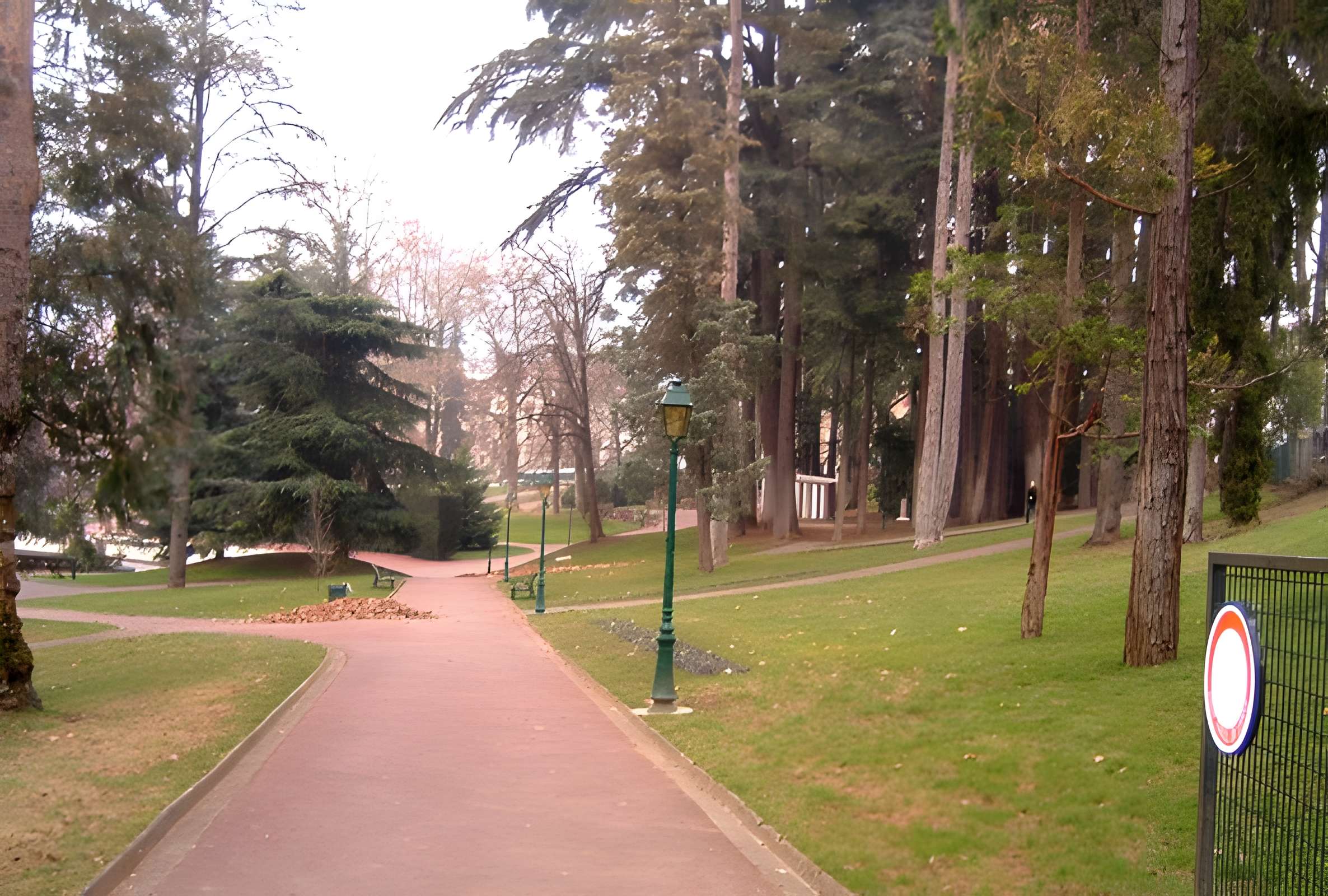 Parc floral des Thermes à Aix-les-Bains