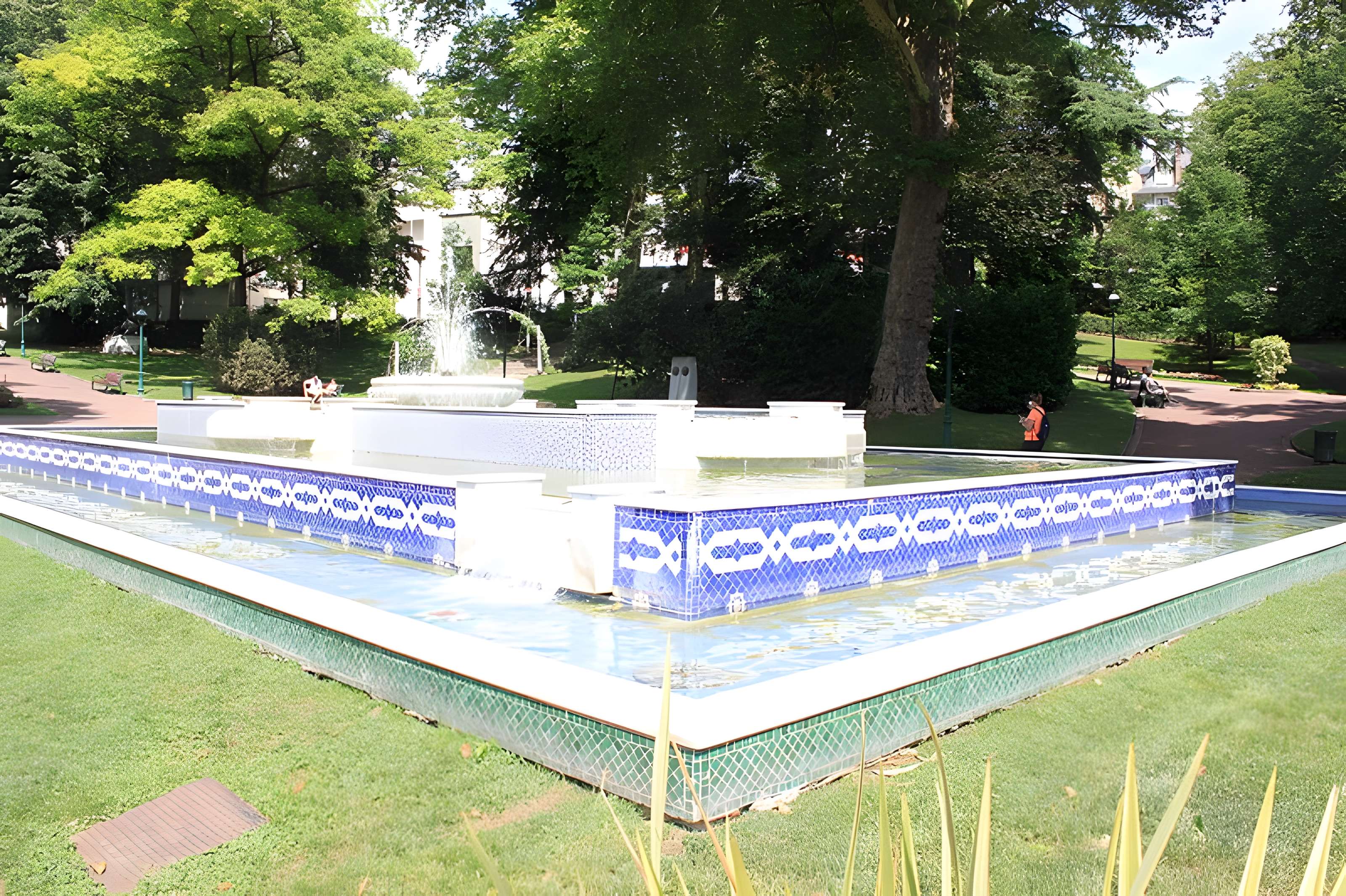 Parc floral des Thermes à Aix-les-Bains