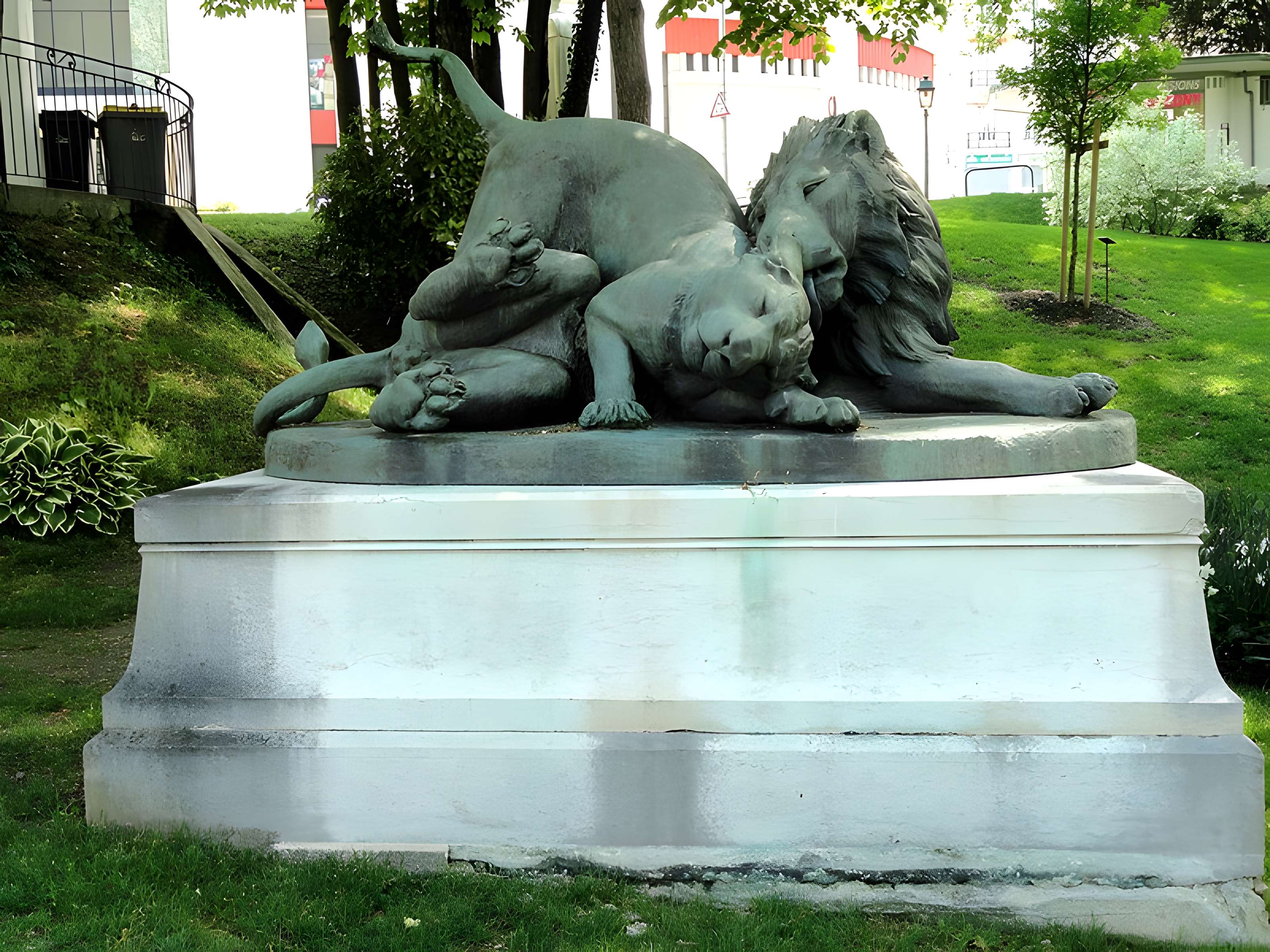 Parc floral des Thermes à Aix-les-Bains