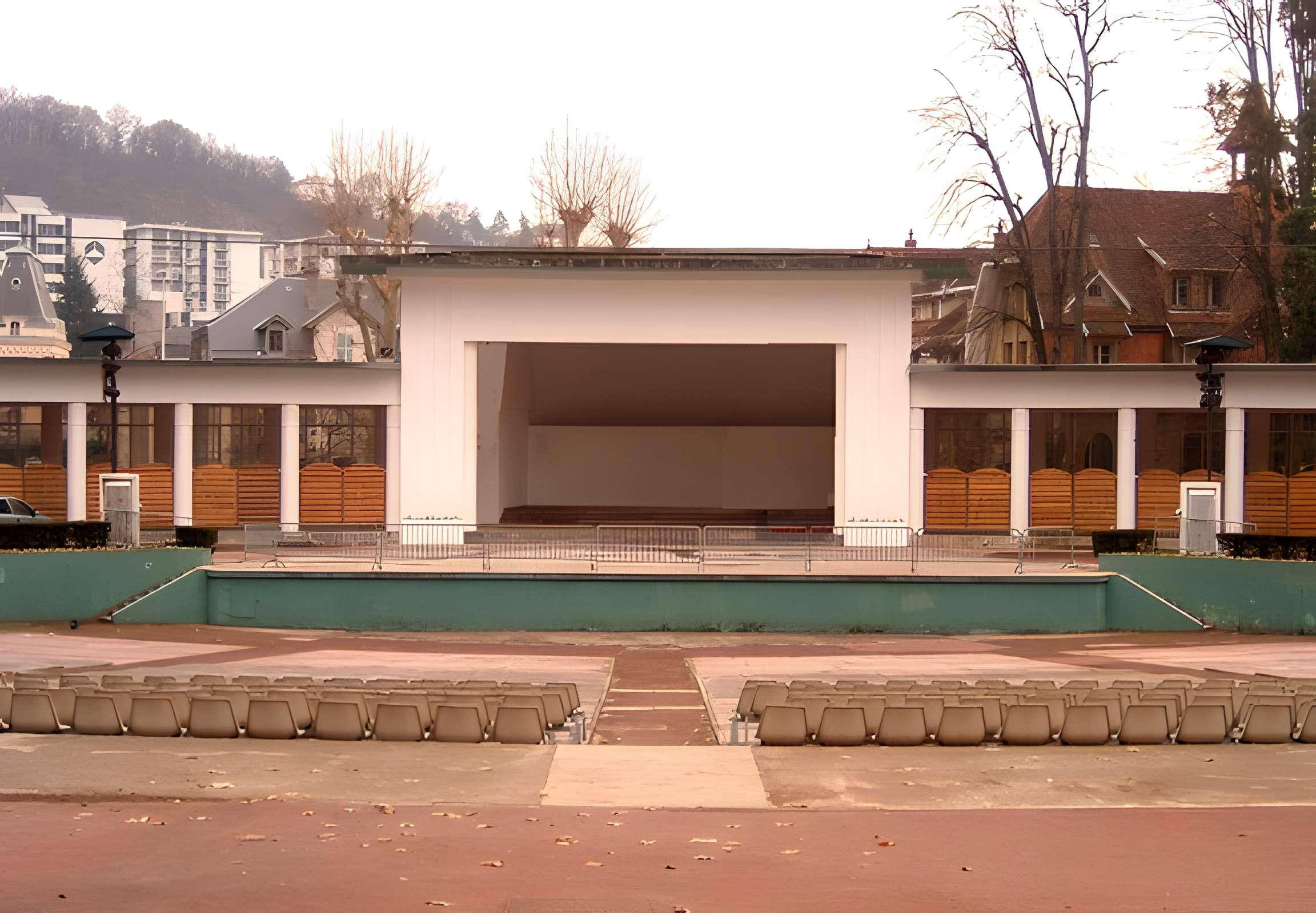 Parc floral des Thermes à Aix-les-Bains