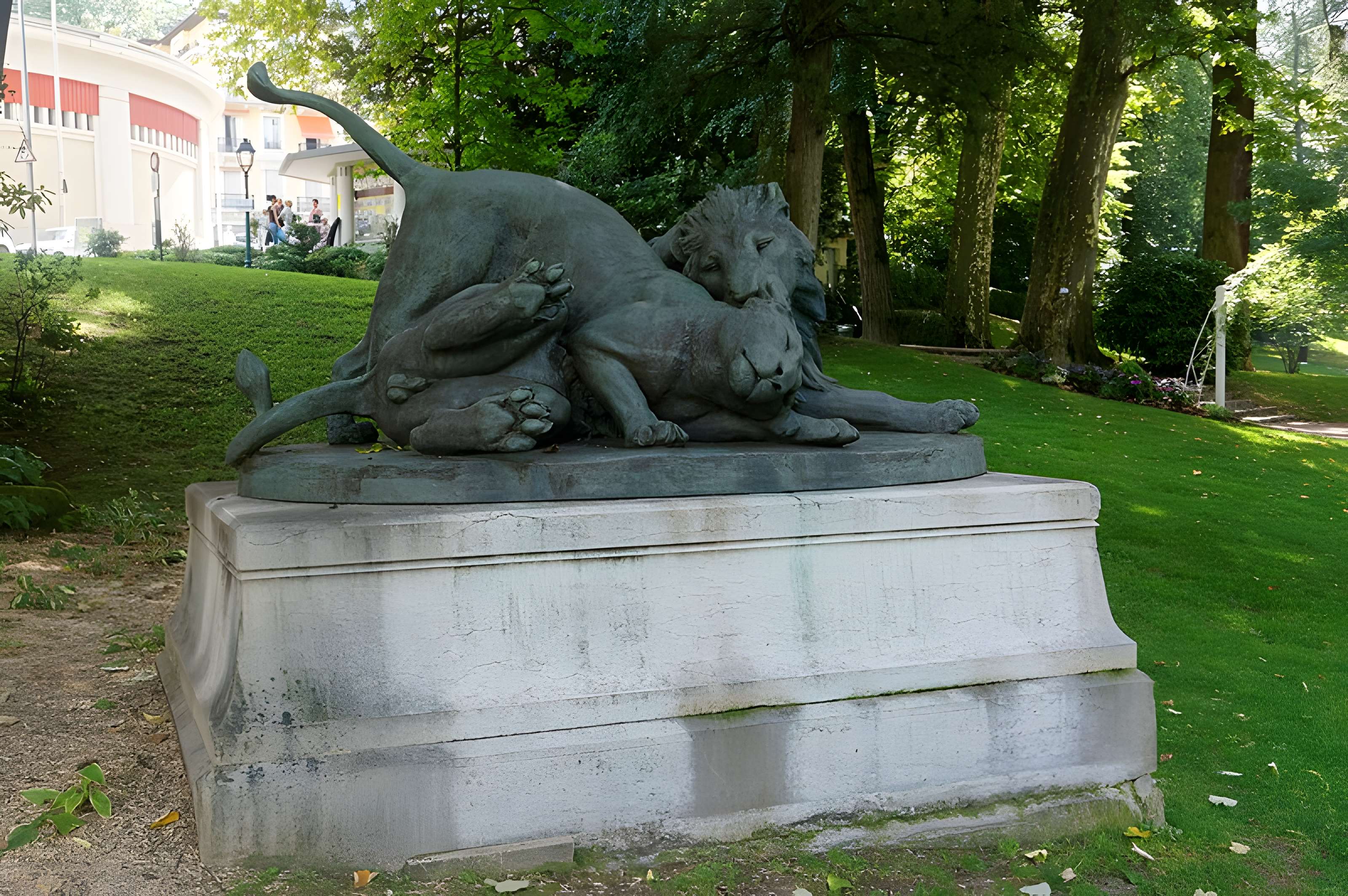 Parc floral des Thermes à Aix-les-Bains