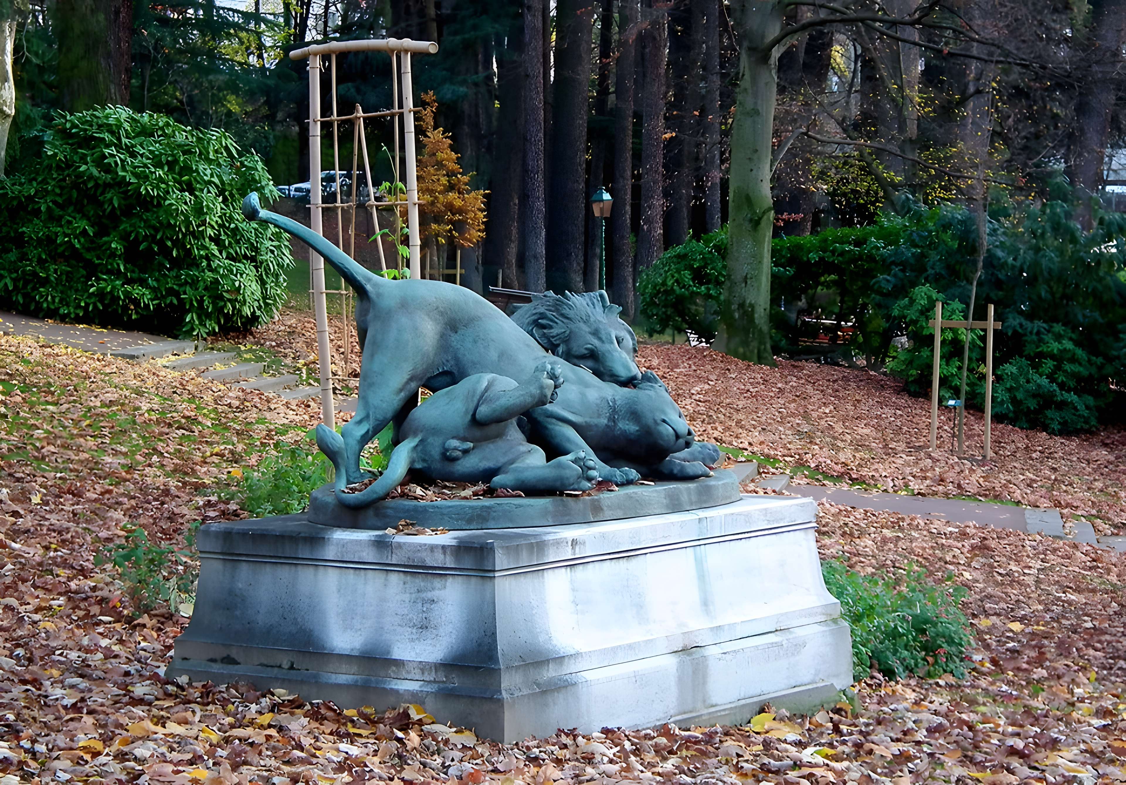 Parc floral des Thermes à Aix-les-Bains