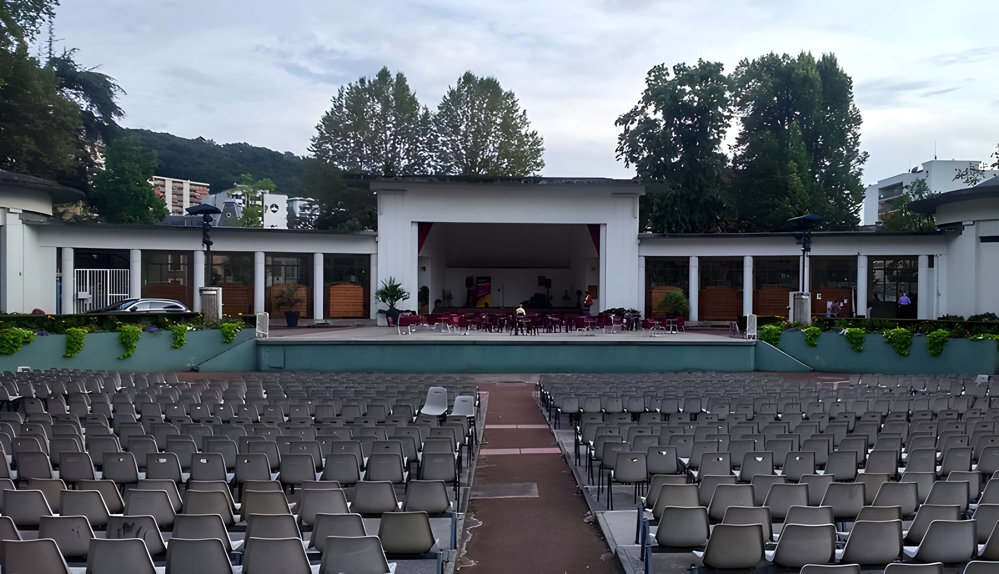 Parc floral des Thermes à Aix-les-Bains