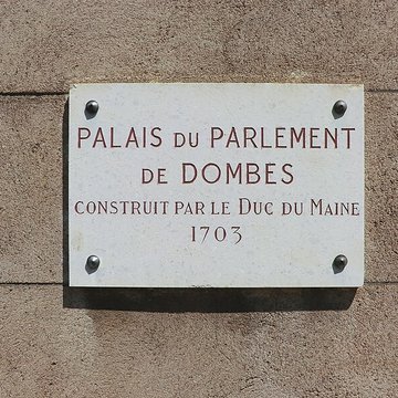 Parlement de Dombes à Trévoux