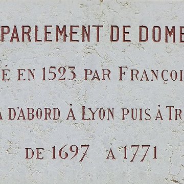 Parlement de Dombes à Trévoux