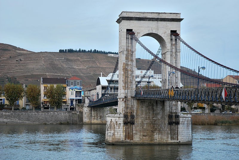 Photo de Passerelle Marc-Seguin de Tournon-sur-Rhône
