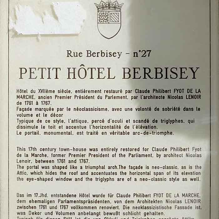 Photo de Petit hôtel Berbisey à Dijon