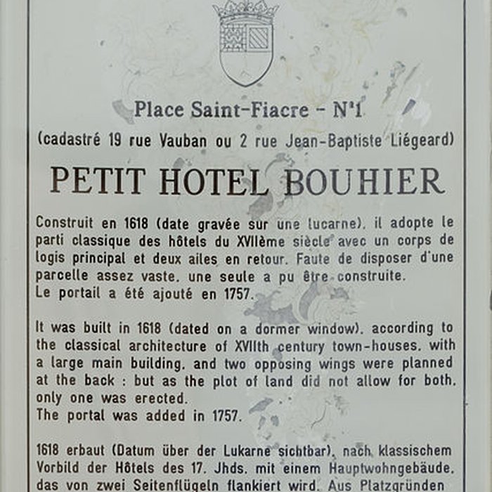 Photo de Petit hôtel Bouhier à Dijon
