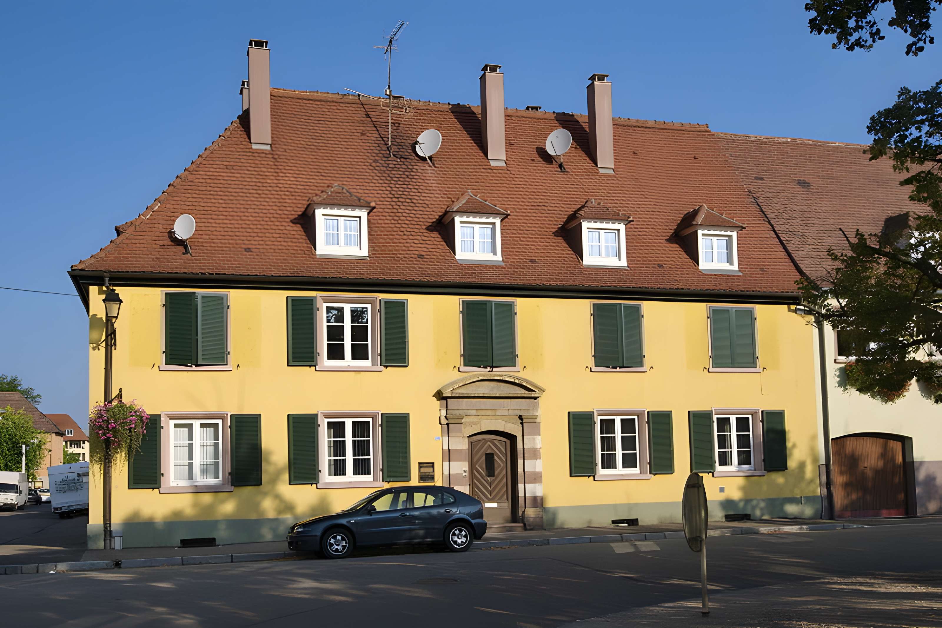 Place d'Armes-Général-de-Gaulle à Neuf-Brisach