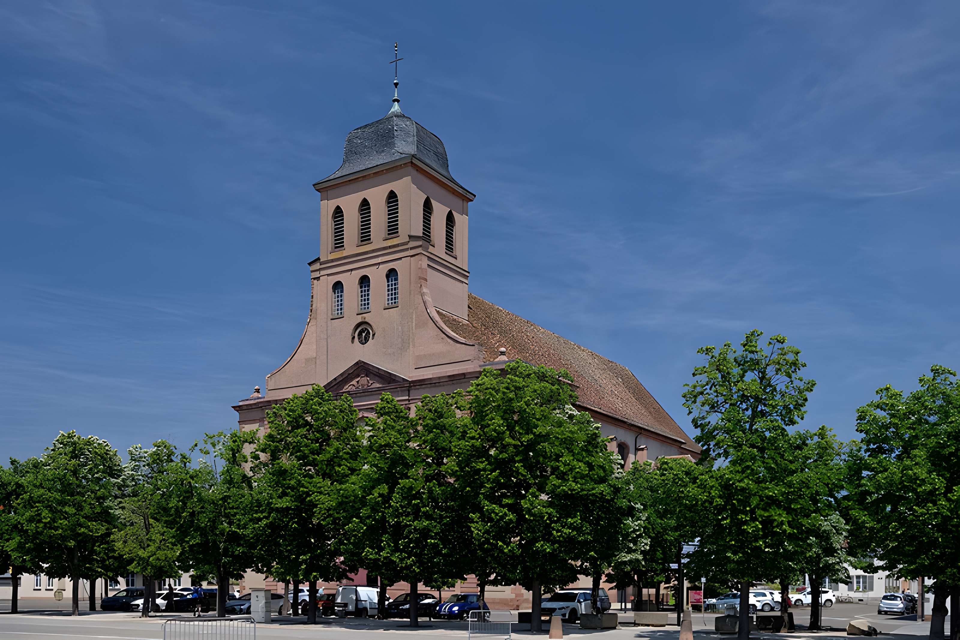 Place d'Armes-Général-de-Gaulle à Neuf-Brisach