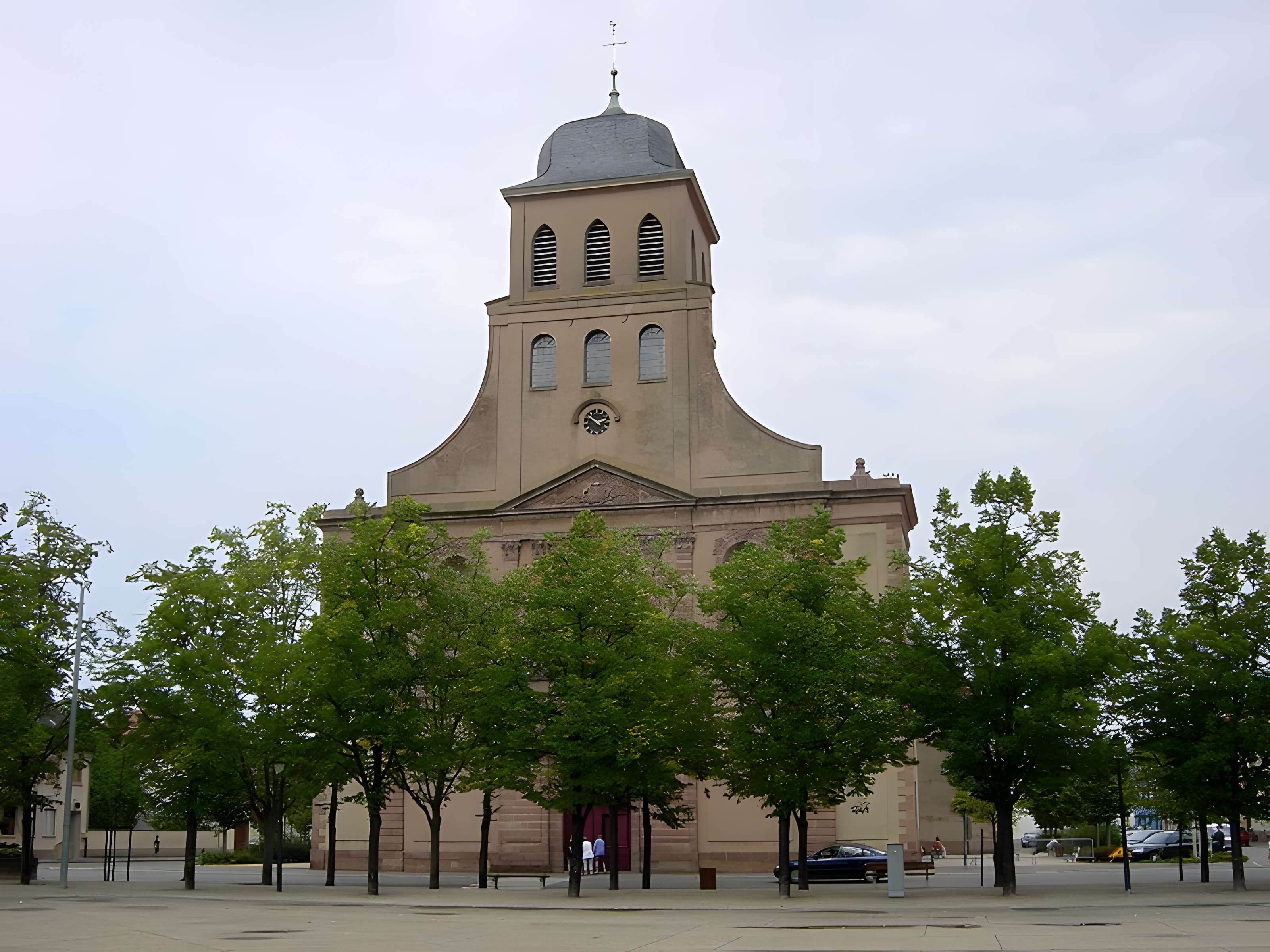 Place d'Armes-Général-de-Gaulle à Neuf-Brisach