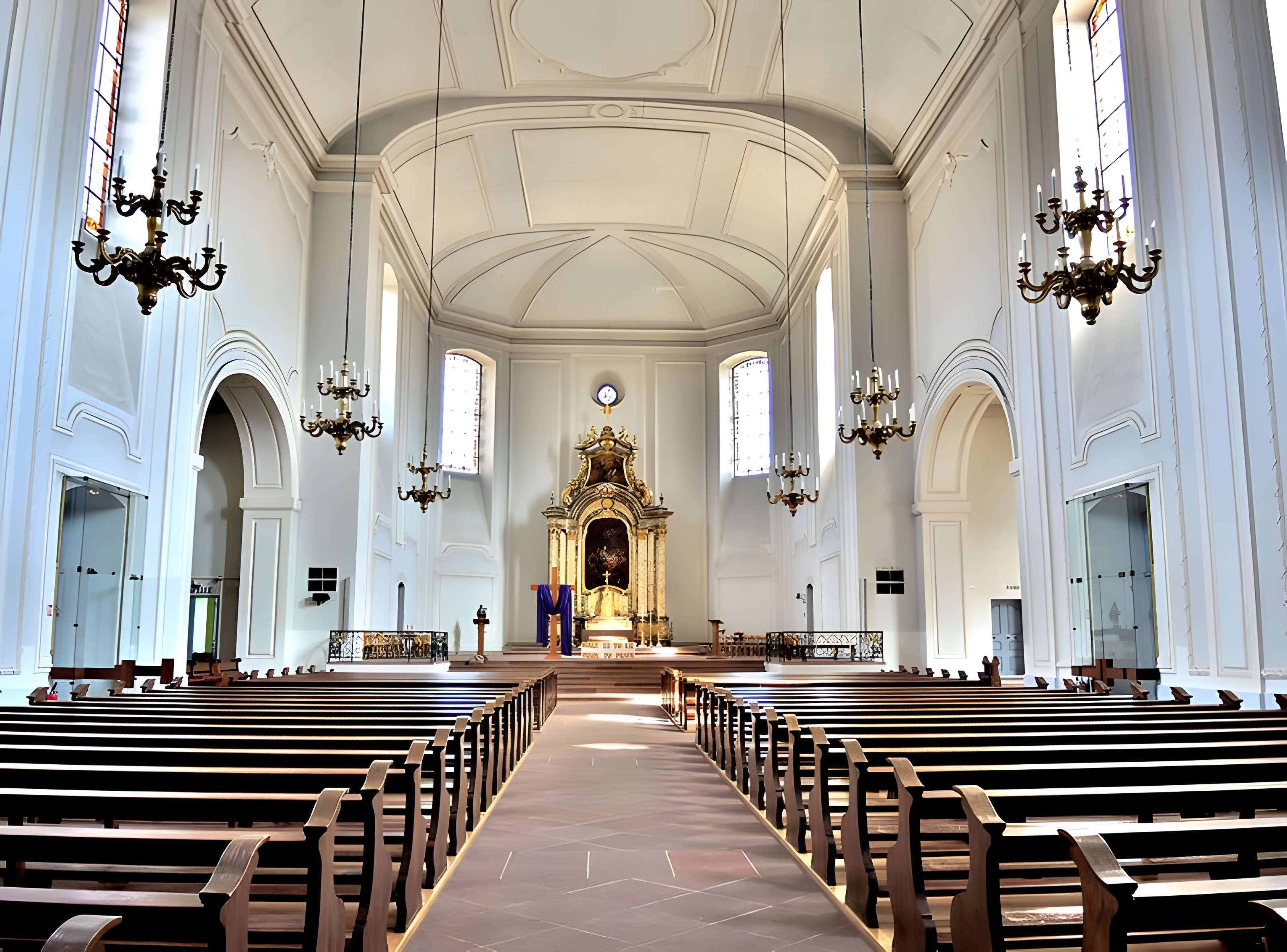 Place d'Armes-Général-de-Gaulle à Neuf-Brisach