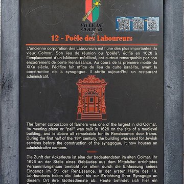 Poêle des Laboureurs de Colmar