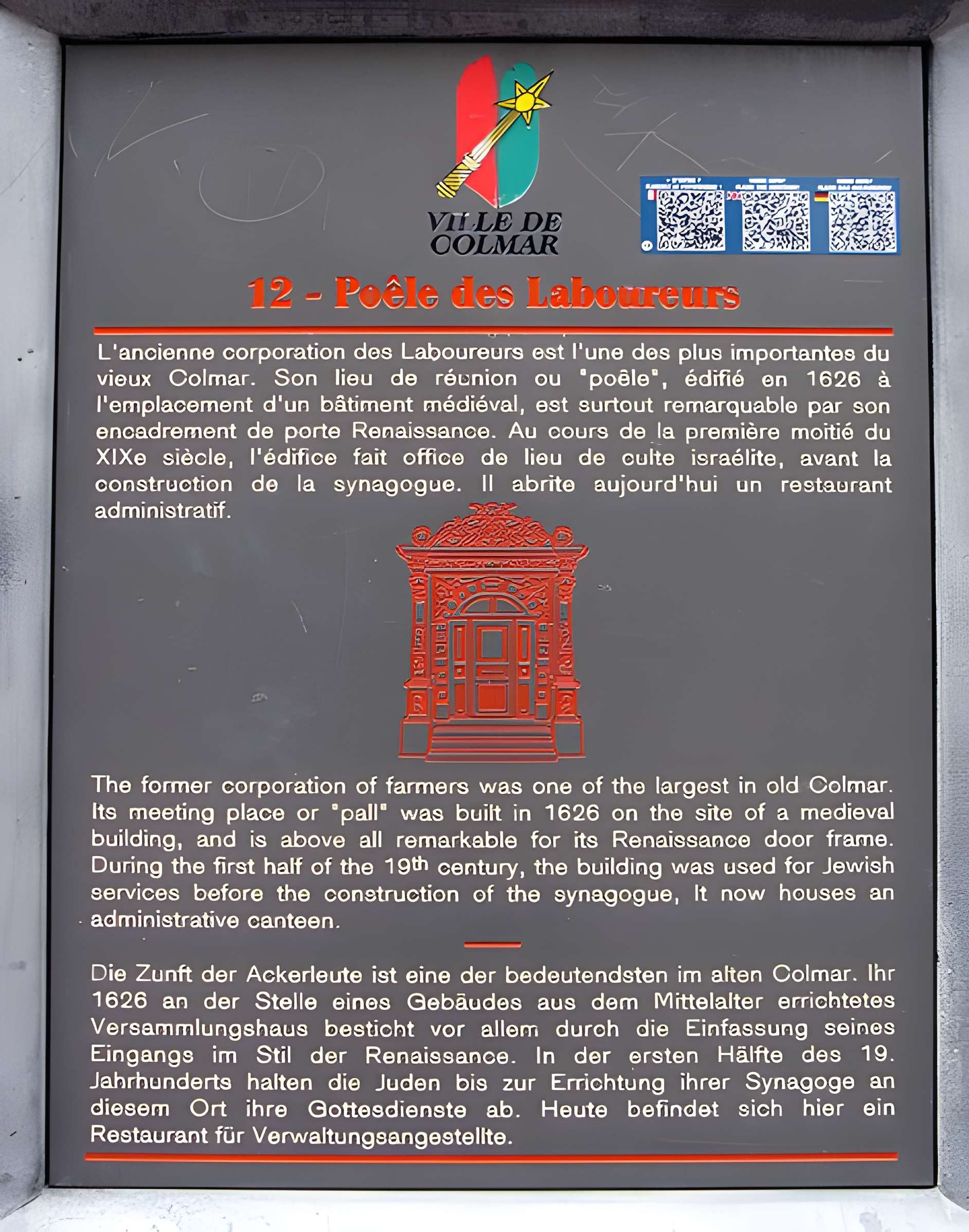 Poêle des Laboureurs de Colmar